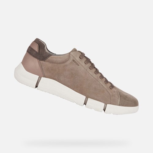 Geox Adacter Sneakers Herre Grå | 68172-OVRJ