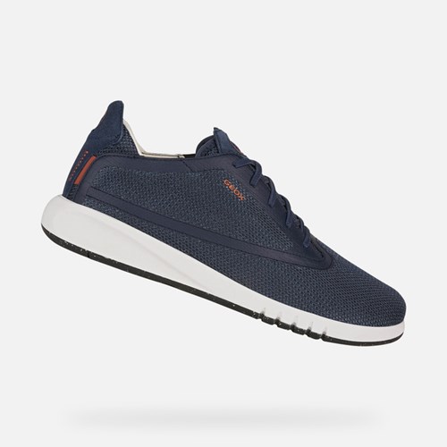 Geox Aerantis Slip On Sko Herre Mørke | 49231-YQWB