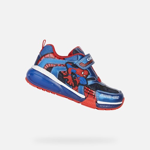 Geox Bayonyc Sneakers Drenge Mørkeblå Kongeblå | 51327-SDOL