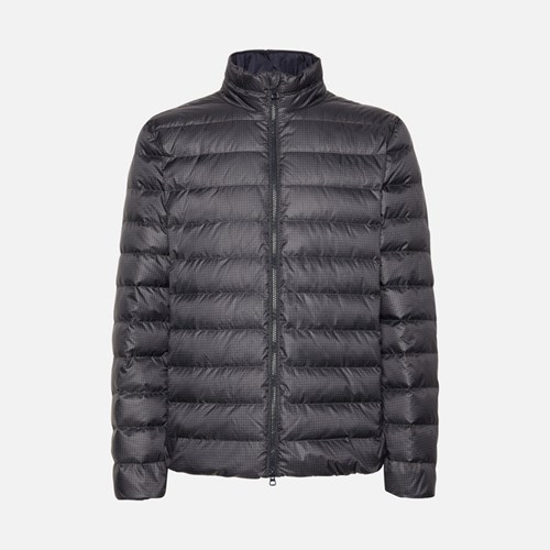 Geox Dereck Dunjakker Herre Sort | 91527-NRMA