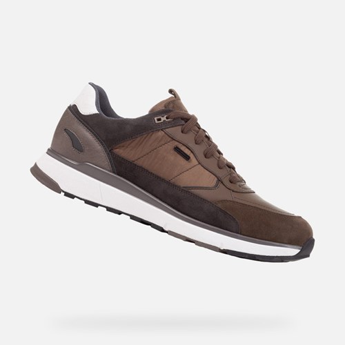 Geox Dolomia Abx Sneakers Herre Mørkeolivengrøn | 84125-HABS