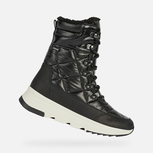 Geox Falena Abx Ankelstøvler Dame Sort | 40837-DSBI