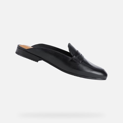 Geox New Marlina Slip On Sko Dame Sort | 39502-HBGA