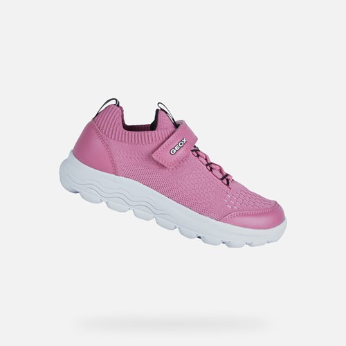 Geox Spherica Sneakers Pige Fuchsia | 87692-QANW