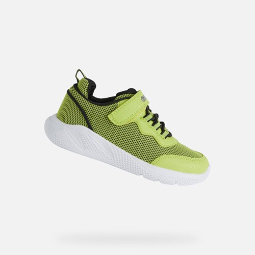 Geox Sprintye Sneakers Drenge Sort | 65724-DSVW