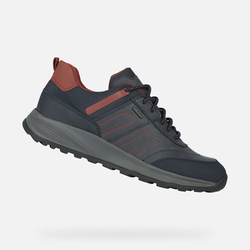 Geox Terrestre Abx Sneakers Herre Mørkeblå | 83159-NKLW